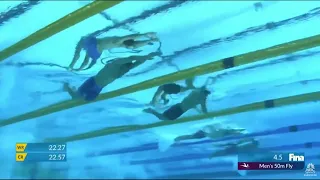 Caeleb Dressel | 22.35 - 50 Fly Underwater Cam In Slow Motion