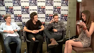 Interview with @onedirectionchannel