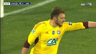 Lucas Perri  Vs  Lille  07/02/2024   DEBUT FOR LYON