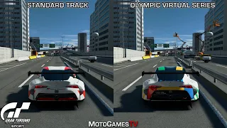 Gran Turismo Sport - Tokyo Expressway – South Inner Loop Comparison (Olympic Virtual Series)