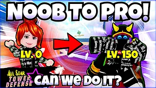 Starting Over Noob To Pro Style In All Star Tower Defense EP. 1 | Roblox