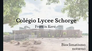 Dispositivo bioclimático - Lyceé Schorge de Francis Keré