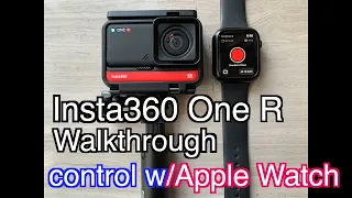 Insta360 One R Review (Touchscreen UI | Mobile App | Voice Control | Apple Watch Control)