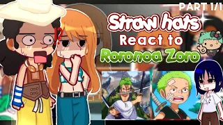 — ⚔️ (After TimeSkip) Straw hats React to Zoro⚔️[] One piece react🏴‍☠️ [] Part 1/? (speed 2x)