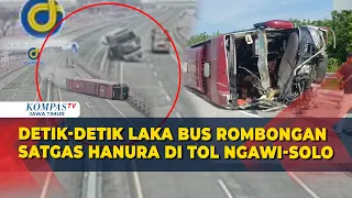 Kecelakaan Maut Bus Rombongan Partai di Ruas Jalan Tol Ngawi-Solo, Tiga Orang Meninggal Dunia!