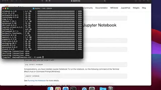 M1 macOS [fixed audio] - installing miniconda and jupyter notebook