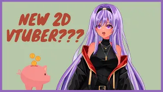 I BOUGHT MY FIRST 2D VTUBER MODEL