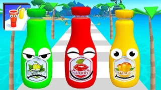 Juice Run Walkthrough Gameplay All Levels iOS,Android New Big Update Game Max Level FYOI56-57ASDW