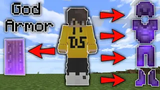 How to make the God Armor in Minecraft 1.20! 🔥#minecraft #viral #armor