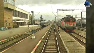 Train Backview Târgu Jiu-Cărbunești-Filiași-Craiova @IR1824 Deva-București Nord - 18 February 2021