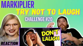 "Try Not To Laugh Challenge #20" @markiplier | HatGuy & Nikki react