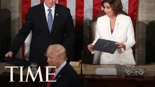 State Of The Union: Donald Trump Skips Nancy Pelosi's Handshake | TIME