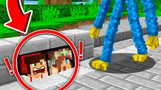 GPLAY SZPIEGUJE W TAJNEJ KRYJÓWCE HUGGY WUGGY Z LUMI W MINECRAFT?! GPLAY & LUMI