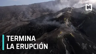 Volcán Cumbre Vieja finaliza erupción - Las Noticias