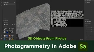 Make 3D Model With Photogrammetry Using Adobe Substance Sampler