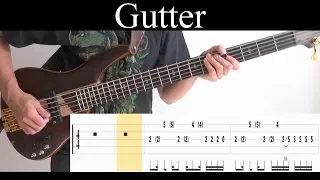 Gutter (Lunatic Soul) - Bass Cover (With Tabs) by Leo Düzey