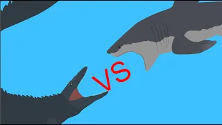 Mosasaurus Vs Megalodon