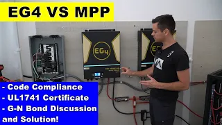 EG4 6500EX VS MPP LV6548 Code Compliance and Ground Neutral Bond Discussion