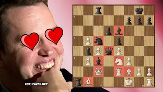 TEN GM "bawi się szachami" | Short - Bacrot | romantyczne szachy 2021