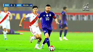 Lionel Messi vs Peru 2023 | English Commentary - 1080i HD