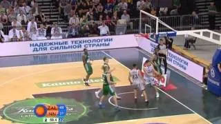 1/4 playoff. Zalgiris - Nizhny Novgorod Game 1 Highlights