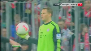 Manuel Neuer vs Hamburg 30/03/2013