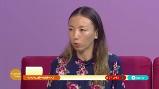 Атырау таңы: Ақмарал Манарбекқызы - жетекші, Әли Ғұбайдолла - жас домбырашы