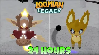 I Hunted 24 Hours in Jolly Village 2022 | Loomian Legacy