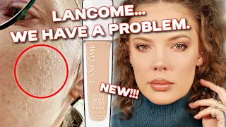 NEW LANCOME CARE & GLOW FOUNDATION | Wear Test and Review on Dry Skin