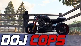 Dept. of Justice Cops #625 - Motorcycle Mad Man