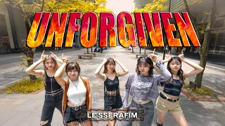 [KPOP IN PUBLIC] LE SSERAFIM (르세라핌) - UNFORGIVEN Dance Cover from Taiwan