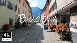 Austria - Bludenz | Walking through the City Bludenz - Vorarlberg (4K UHD) - Real Sound