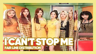 TWICE - I Can't Stop Me (making the line distribution FAIR without changing it) PATREON REQUESTED