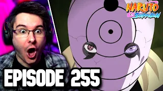 MADARA'S RINNEGAN! | Naruto Shippuden Episode 255 REACTION | Anime Reaction