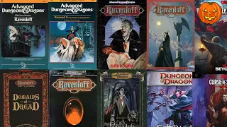 A Brief History of Ravenloft and a Look at the AD&D 2nd Edition Red Boxset