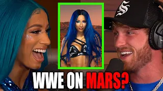 SASHA BANKS PLANS TO BE THE FIRST WWE SUPERSTAR TO FIGHT ON MARS