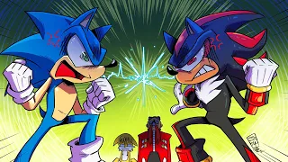 SONIC VS SHADOW - Race To Win (Animated Music Video)