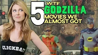 Top 5 WTF Godzilla Movies We Almost Got