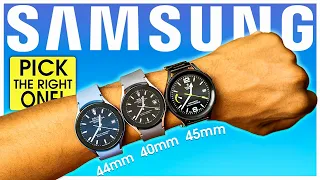 Galaxy Watch 5 40mm vs 44mm vs 45mm DON'T BUY the WRONG ONE!