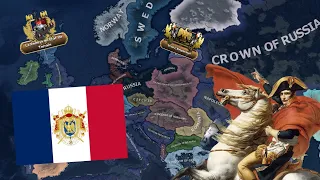 Reclaiming French Empire as Napoleon IV! || Hearts of Iron IV-Kaiserredux Timelapse