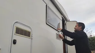 Reparar filtraciones ventana autocaravana