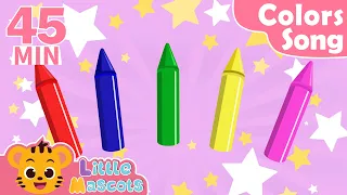 Color Song + Colors Of The Rainbow + more Little Mascots Nursery Rhymes & Kids Songs