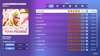 [Fortnite Festival S3] Starships Expert Vocals 100% FC World Record