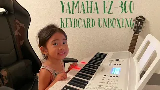 Yamaha EZ-300 Keyboard Piano Unboxing