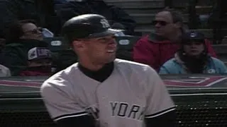 Watch Derek Jeter's first career home run in 1996