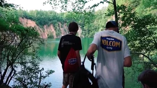 PA Quarry Cliff Jumping