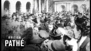 Troops In London Aka Crowd Watches Military Funeral (1914-1918)