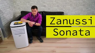 Напольный кондиционер Zanussi Sonata. Идеальный мобильный кондиционер для дома.