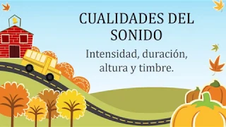 CUALIDADES DEL SONIDO (INTENSIDAD, ALTURA, DURACION Y TIMBRE)