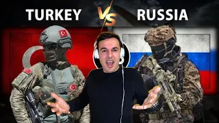 Italian Reaction To 🇹🇷 🇷🇺 Turkey vs Russia military power comparisons 2020